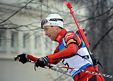 Norwegian Ole Einar Bjorndalen Competes