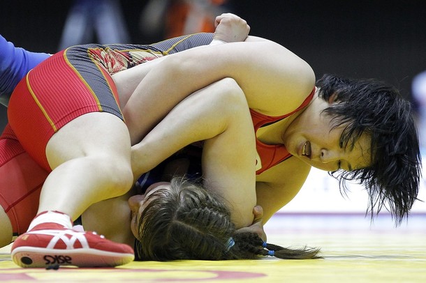 Sara Dosho Wrestling