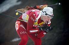 Биатлон Oberhof (Germany), 05/01/2013.- Norwegian biathlete Tora Berger фото (photo)