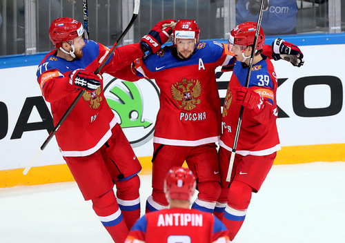 Россия разгромила Швейцарию на чемпионате мира со счётом 5:1