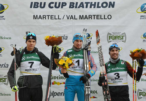 Логинов выиграл преследование 4 этапа Кубка IBU по биатлону в Италии!