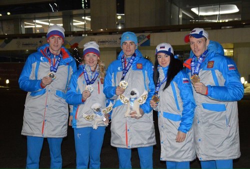 Сборная России завоевала пять медалей в гонках преследования на всемирной Универсиаде-2017!