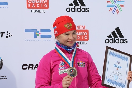 Ирина Услугина выиграла индивидуальную гонку чемпионата России по биатлону в Увате
