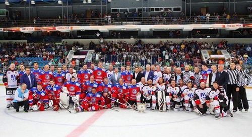 III благотворительный хоккейный «Матч всех звёзд» прошел в Екатеринбурге!