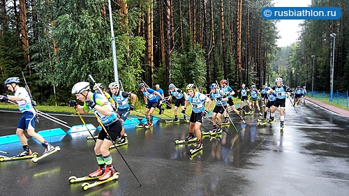 Димитриев Николай одержал победу в юниорском масс-старте на отборочных соревнованиях к чемпионату мира по летнему биатлону