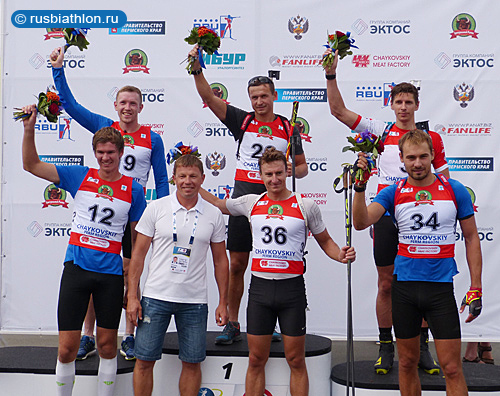 Алексей Волков второй в спринте на летнем Чемпионате мира по биатлону в Чайковском