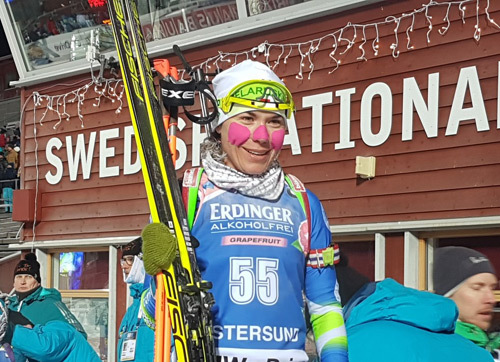 Надежда Скардино выиграла женскую «индивидуалку» 1 этапа Кубка мира по биатлону в шведском Эстерсунде!