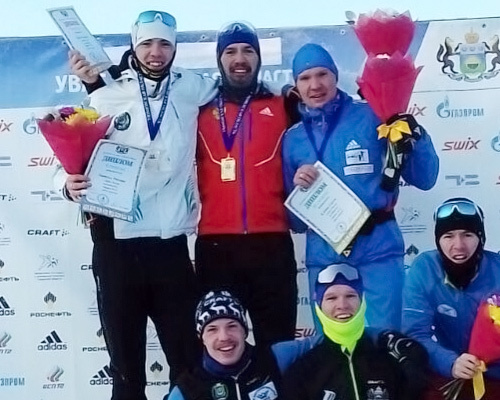 Григорий Чубин и Мухамедзянов Ильназ выиграли спринтерские гонки на 2 этапе Кубка России по биатлону