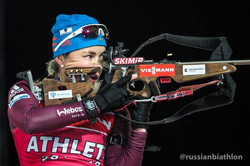Екатерина Юрлова-Перхт 13-ая в преследовании 3 этапа Кубка мира по биатлону в французском Анси. Победила Дальмайер