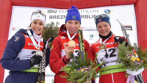 Ульяна Кайшева одержала победу в спринте 4 этапа Кубка IBU по биатлону в словацком Осрблье!