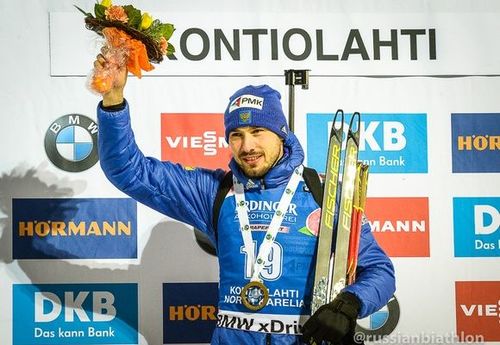 Антон Шипулин выиграл мужской спринт 7 этапа Кубка мира по биатлону в финском Контиолахти!