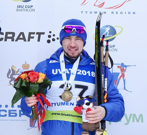 Александр Логинов — бронзовый призер «индивидуалки» 7 этапа Кубка IBU по биатлону в российском Увате!