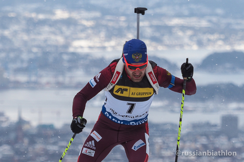 Евгений Гараничев седьмой в спринте 8 этапа Кубка мира в норвежском Холменколлене
