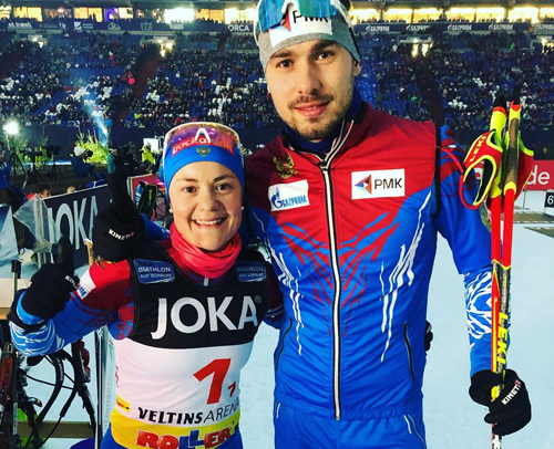 Антон Шипулин и Екатерина Юрлова — седьмые в «Рождественской гонке» в Германии