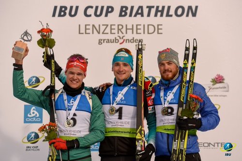 Антон Бабиков — бронзовый призер в преследовании на швейцарском этапе Кубка IBU. Слепов — 5-й