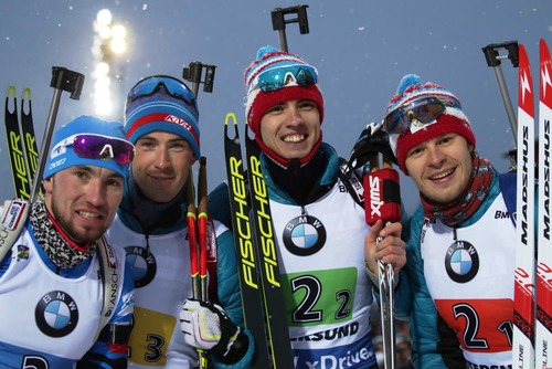 Мужская сборная России — бронзовый призер в эстафете на Чемпионате мира в Эстерсунде