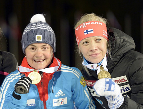 Мякяряйнен победила, Юрлова-Перхт — 3-я в спринте на Гран-при Контиолахти