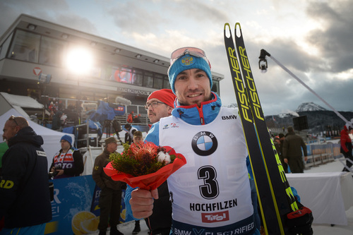 Александр Логинов — серебряный призер в гонке преследования на 2 этапе Кубка мира в Хохфильцене!