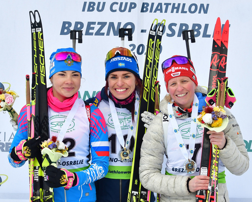 Анастасия Поршнева — серебряный призер в пасьюте на 5 этапе Кубка IBU в Осрблье
