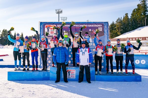 Женская сборная ХМАО-ЮГРЫ победила в командной гонке на ЧР-2021 в Ханты-Мансийске