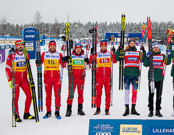 2 этап Кубка мира, Лиллехаммер (Норвегия), эстафета 4x7.5 км, мужчины