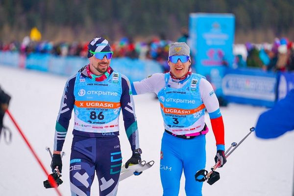 Биатлонисты Латыпов, Поршнев и Кудисова — призеры «Югорского лыжного марафона» в гонке на 50 км