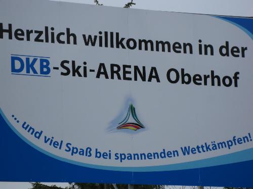 Подарок для Санты, или Herzlich willkomen in der DKB-Ski-Arena