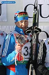 Биатлон Марина Коровина: хотелось бы занять место с первого по 15-е по итогам всего сезона