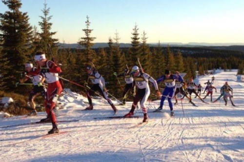 Как биатлонисты встретили неофициальное открытие сезона 2013-2014 на Кубке Норвегии